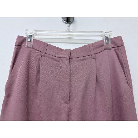 Samsoe Samsoe Straight Fit Stamford Pants Trousers Woodrose Pink Lyocell S - Picture 5 of 14